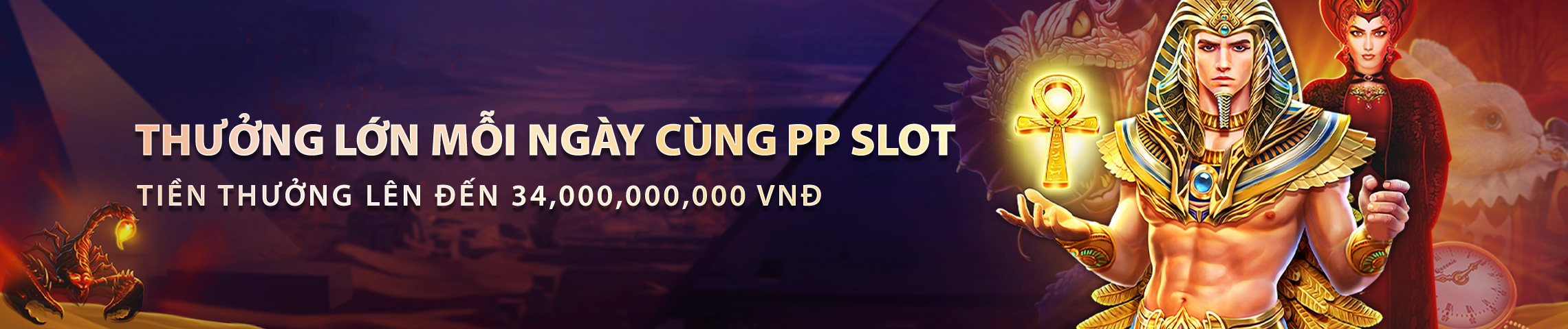 THƯỞNG LỚN MỖI NGÀY CÙNG PP SLOT